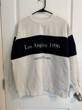 Los Angeles 1996 Colorblock Crewneck Sweatshirt - Zara women’s